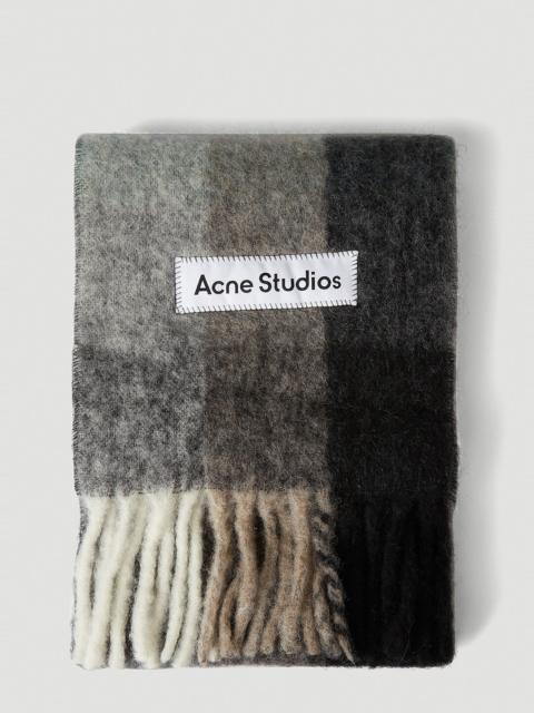 Acne Studios Check Scarf