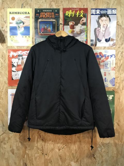 NUMBER (N)INE Number Nine Black Puffer Hoodie Jacket