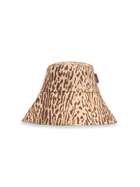 Zimmermann PRINTED LONG BRIM BUCKET HAT
