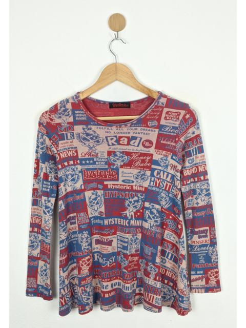 Other Designers Hysteric Glamour - Hysteric Glamour Fullprint shirt