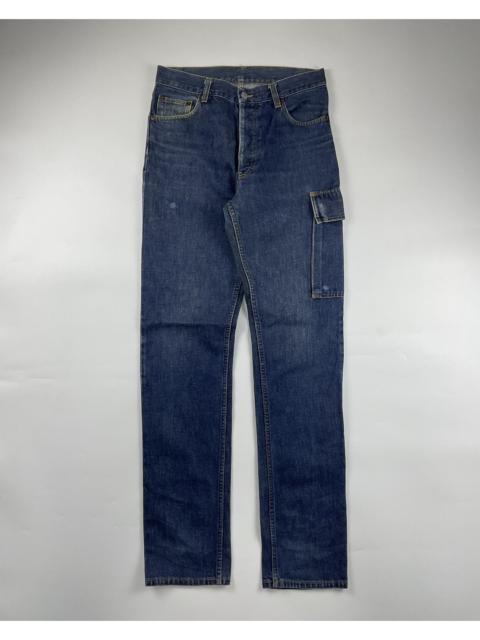 Helmut Lang Helmut Lang 1997 Denim Cargo Pants