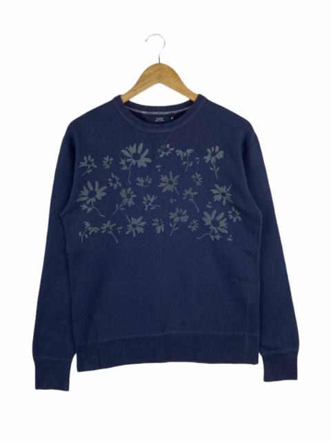 Other Designers Vintage - VINTAGE SHIPS JAPANESE BRAND FLOWER DESIGN SWEATSHIRT