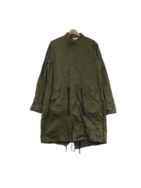 Other Designers Nano Universe - Vtg NANO UNIVERSE JAPAN Military Trench Coat Jacket Parka