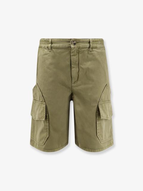 Loewe Loewe Men Paulas Ibiza Cotton Cargo Bermuda Shorts
