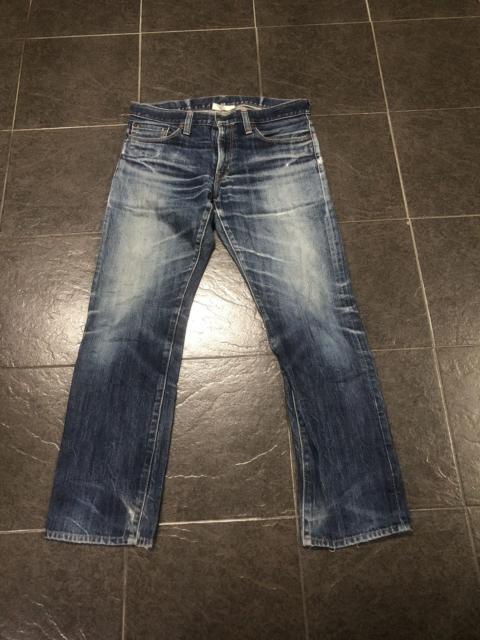 Other Designers Back Number Japanese Brand Nicely Aging Faded Denim