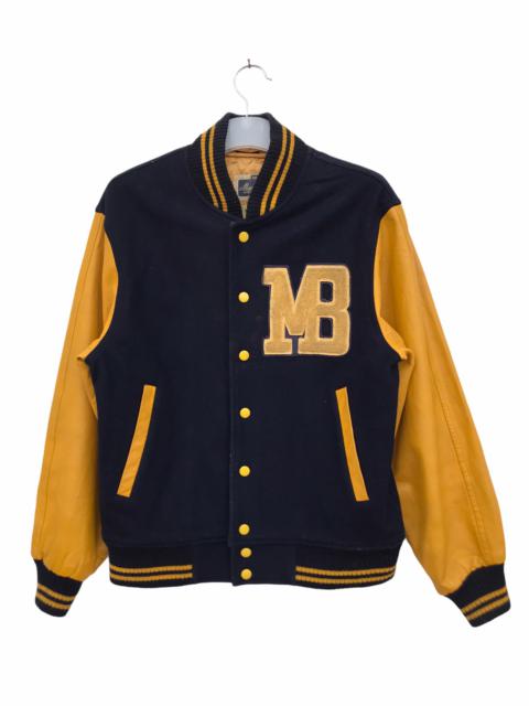 Other Designers Vintage - Vintage Macbeth Varsity Jacket