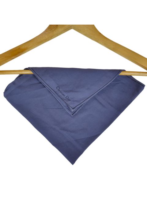 Other Designers Vintage CHRISTIAN DIOR Square Handkerchief Faded Blue