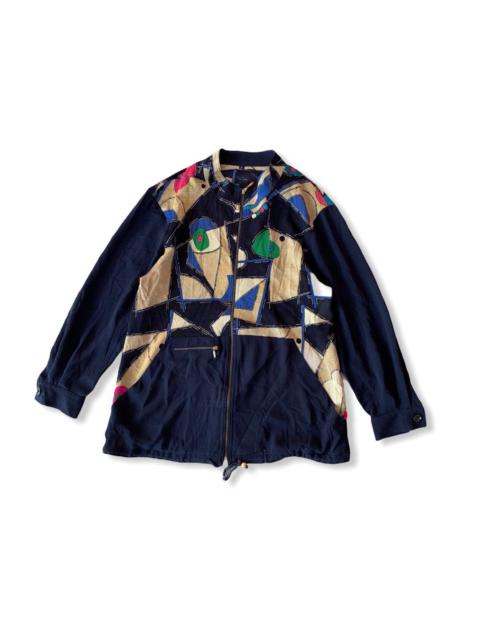 Other Designers Other - Vintage MadeinJapan art Acrylic Jacket