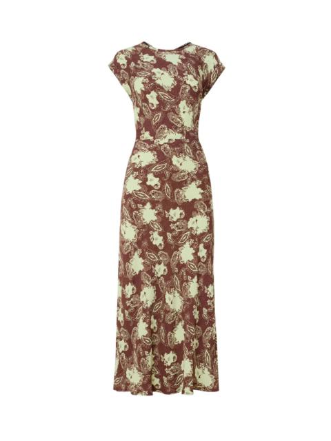 RACHEL COMEY ADRI DRESS BROWN