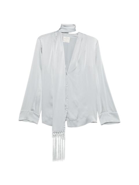 forte_forte Forte Forte Women Silk Satin Shirt