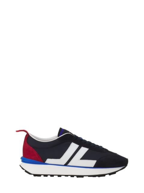 Lanvin Lanvin Bumpr Nylon Sneakers in Blanc/marine Noir at Nordstrom