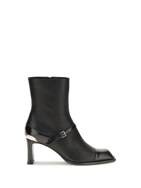 Alexander McQueen Alexander McQueen Niko Ankle Boots Black