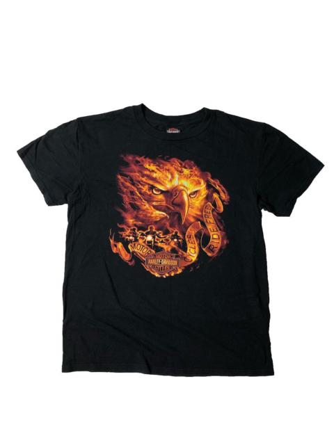 Other Designers Harley Davidson Eagle Fire Lightning Travis Scott T-Shirt
