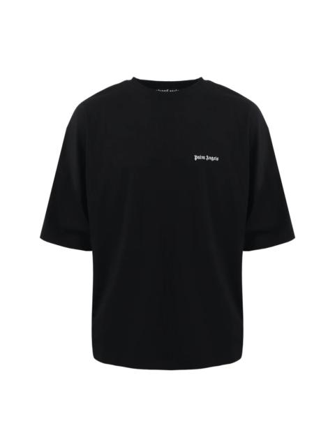 EMBROIDERED LOGO OVERSIZED T-SHIRT