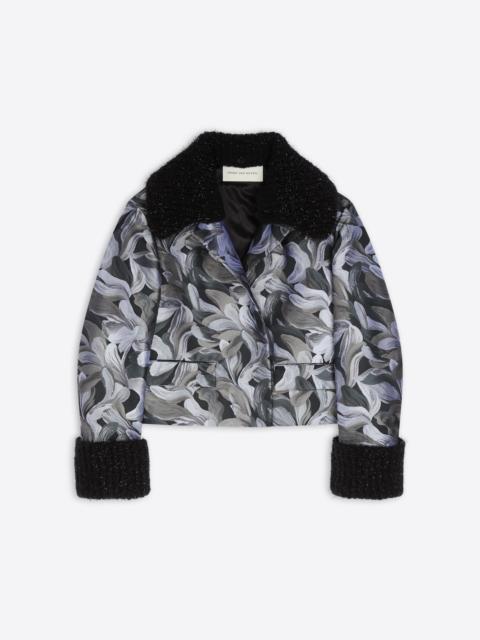 Dries Van Noten JACQUARD BOMBER JACKET