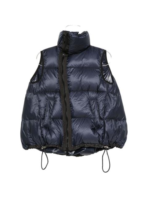 sacai Sacai Women Nylon Puffer Vest