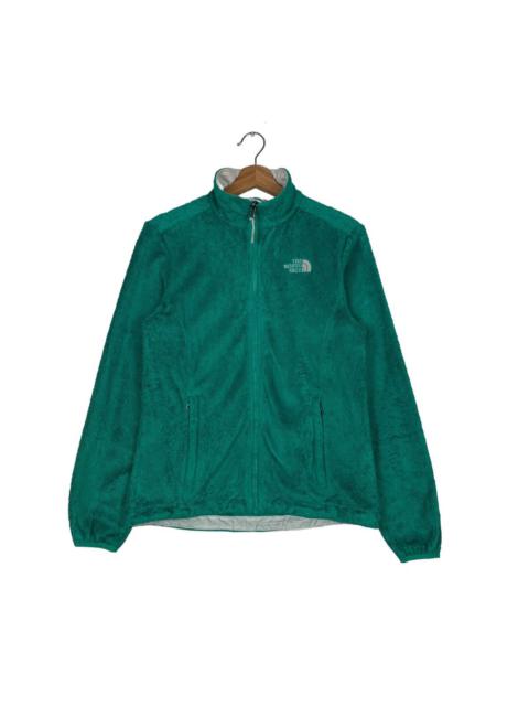 Other Designers Vintage - THE NORTH FACE Embroidery Logo Green Fleece Jacket #0239-C11