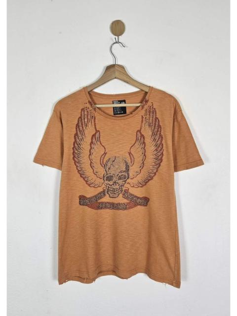 PPFM PPFM skull wings Shirt