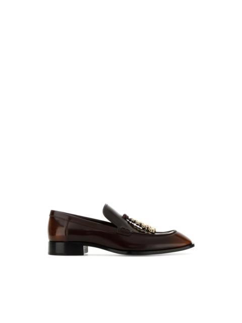 Loewe LOEWE Edge Brown Loafers New & Authentic (Women's size:10;)