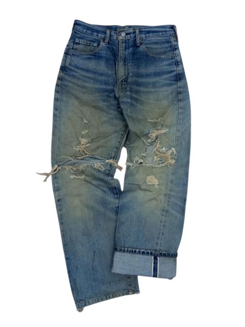 Levi's Vintage 90s 00s Thrashed Levi's 502 BIG E Selvedge