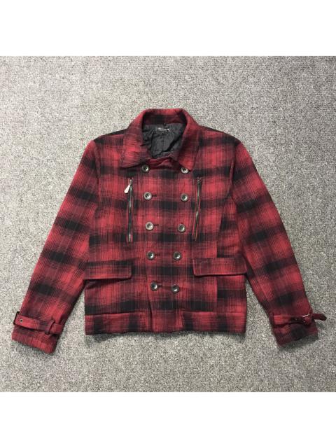 Other Designers Vintage - Vintage Berning Sho Punk Wool Plaid Jacket