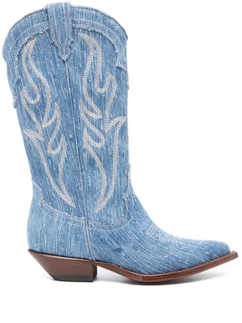 Other Designers Sonora Women Denim Texan Boots