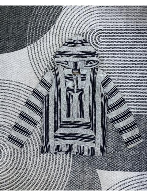 Other Designers Vintage Retrofit Baja Stripes Knit Jacket