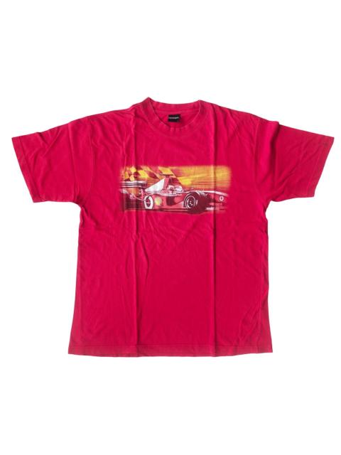 Ferrari Vintage 2002 Ferrari F1 Racing T-Shirt Fila Single Stitch