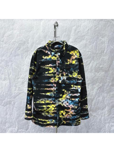 Prada Louis Vuitton Tie-Dye Monogram Shirt