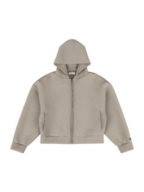 entire studios SCUBA ZIP HOOD CLAY