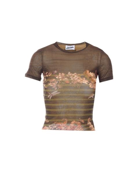 Jean Paul Gaultier Jean Paul Gaultier Women Mariniere Grape Printed T-Shirt