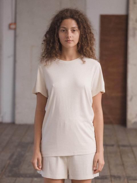 BASERANGE Silk Tee Shirt - Wild Silk Jersey