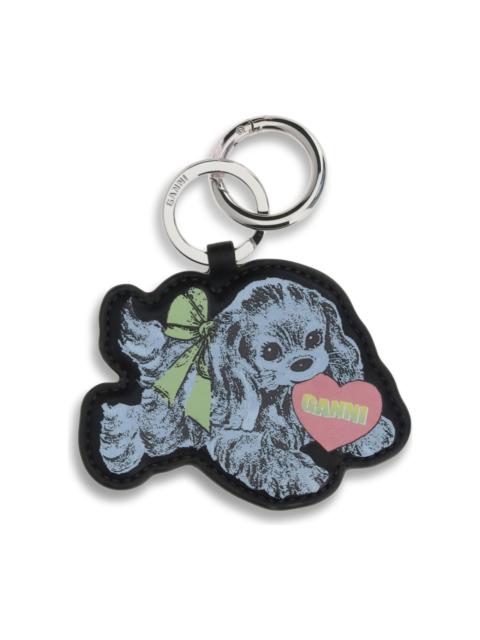 GANNI Puppy Keychain