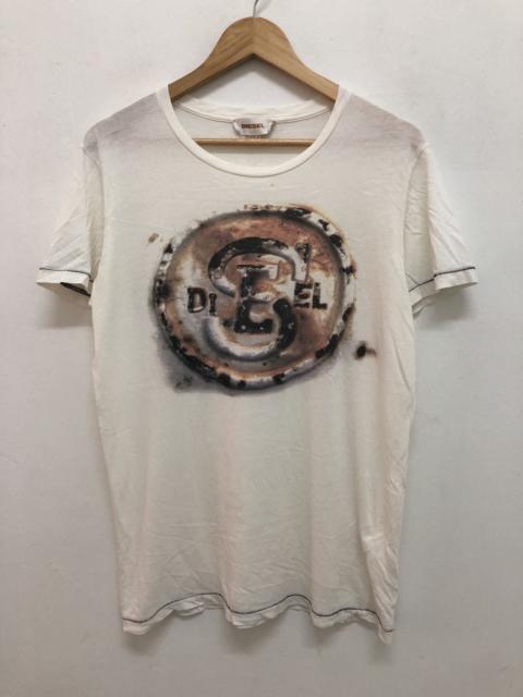Diesel CYBER 🔥 DIESEL PATINA RUST CIRCLE LOGO SOFT AND THIN COTTON