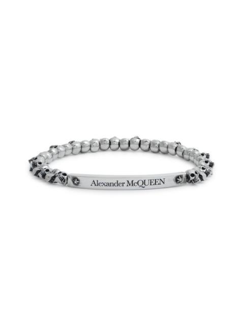 Alexander Mcqueen Skull Logo Bracelet