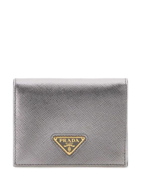 Prada Prada Women Silver Leather Wallet