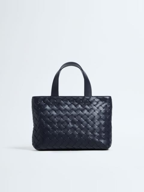 Bottega Veneta Mini Intrecciato Zipped Tote