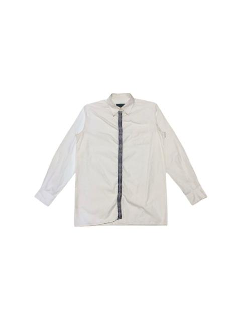 Other Designers Vintage - Junior Gaultier Tape Logo Button Shirt
