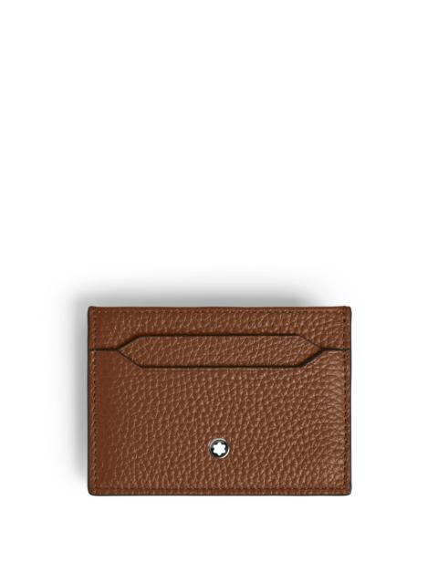 Montblanc CARD HOLDER 5CC IN GRAIN LEATHER