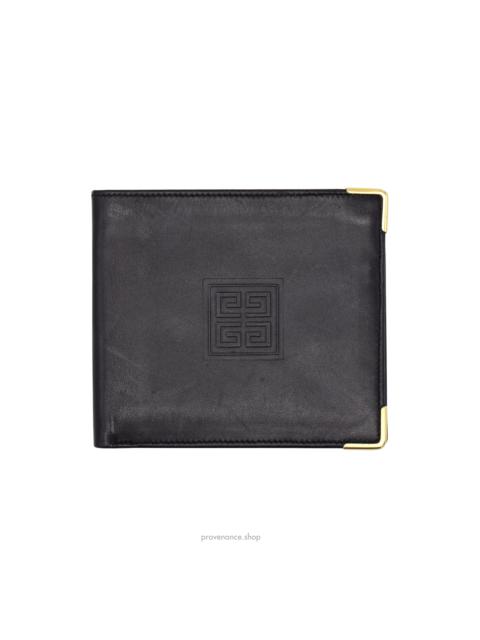 Givenchy Givenchy Bifold Wallet - Black Leather