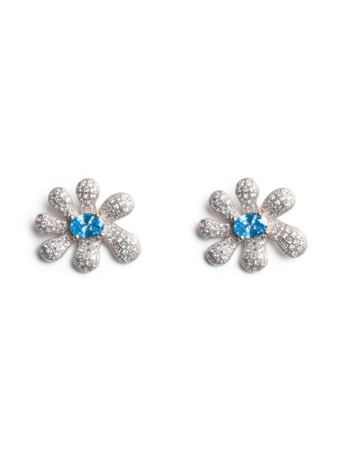 Collina Strada CLEAR SKY SQUASHED BLOSSOM EARRING