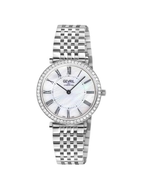 Other Designers Gevril Atelier 57 Mother of Pearl Dial Ladies Watch 15241B