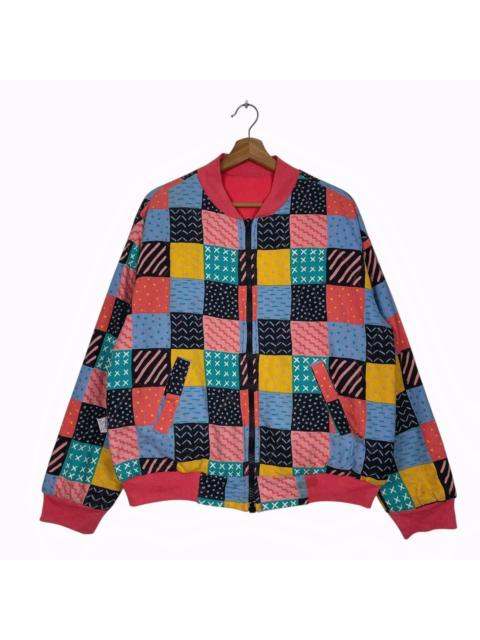 Other Designers Other - Ken Done Australia Cotton Reversible Jacket