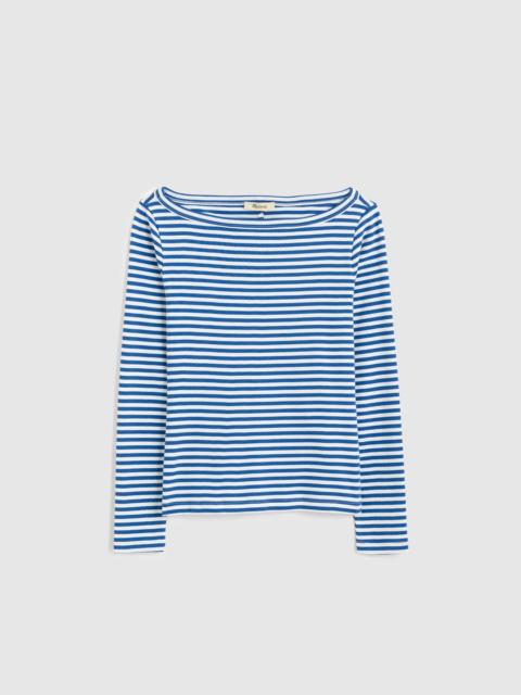 Madewell The '90s Boatneck Tee in Compact Cotton