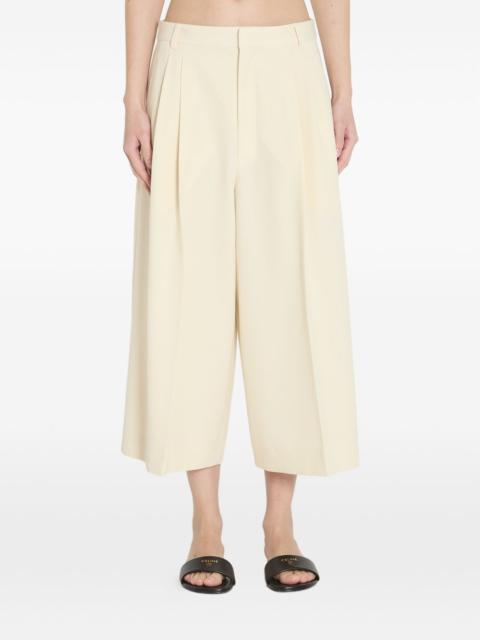 CELINE Celine Women Wool Cropped Trousers