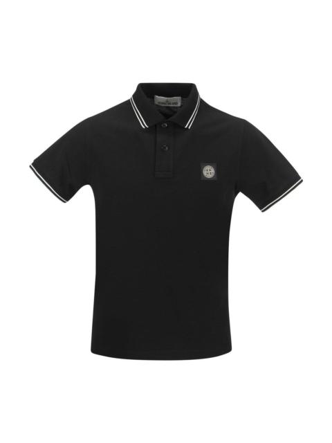 Stone Island Logo Patch Polo Shirt