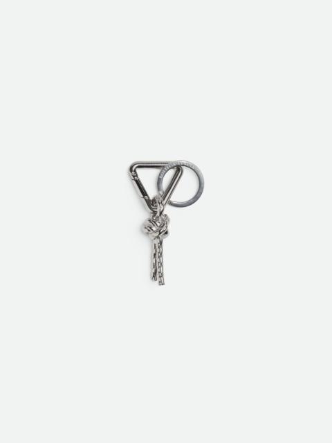 Bottega Veneta Metal Knot Keyring