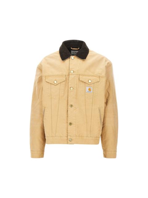 Carhartt WIP Carhartt WIP Canvas Trucker Jacket Beige