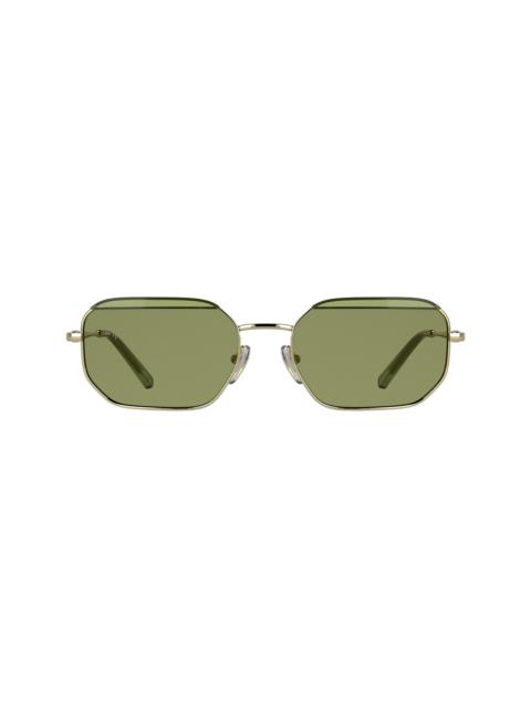 Longchamp Sunglasses Golden/Green - Metal