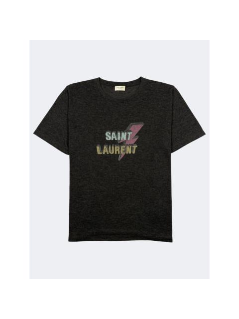 SAINT LAURENT 2017 Lightning Bolt T-Shirt